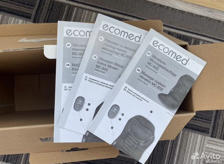 Массажная накидка новая Ecomed MC-85E