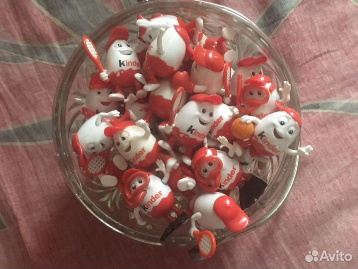Игрушки из киндера 90х