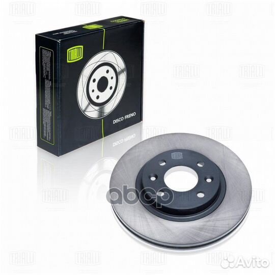 Диск торм. пер. вент.259x20.6 4 отв. renault