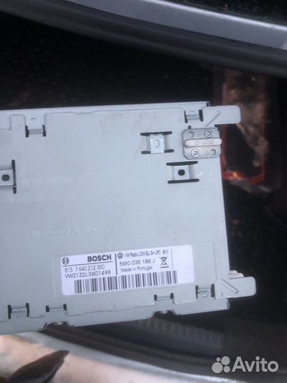 Магнитола volkswagen polo