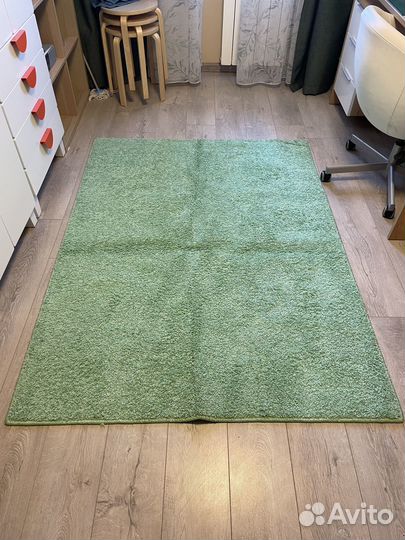 Ковер икеа (IKEA) зеленый