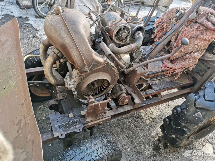 Самодельный трактор