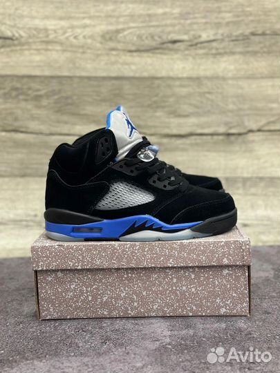 Кроссовки Nike Air Jordan 5 Retro Racer Blue