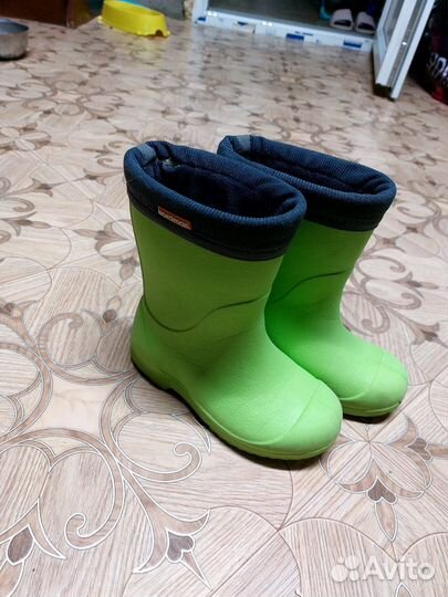 Детские резиновые сапоги 27 размер