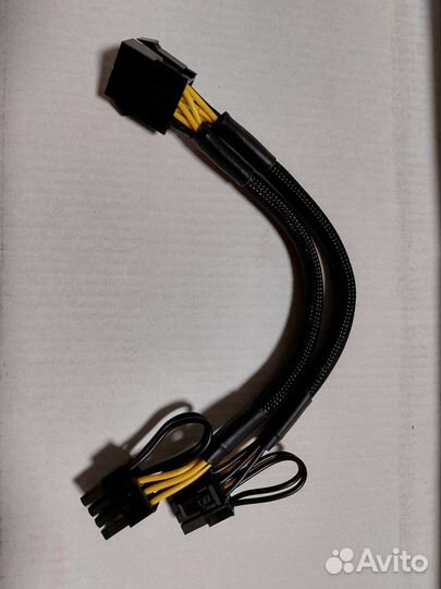 Переходник 8pin на 8pin+8pin