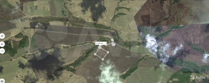 Участок 9,48 га (СНТ, ДНП)