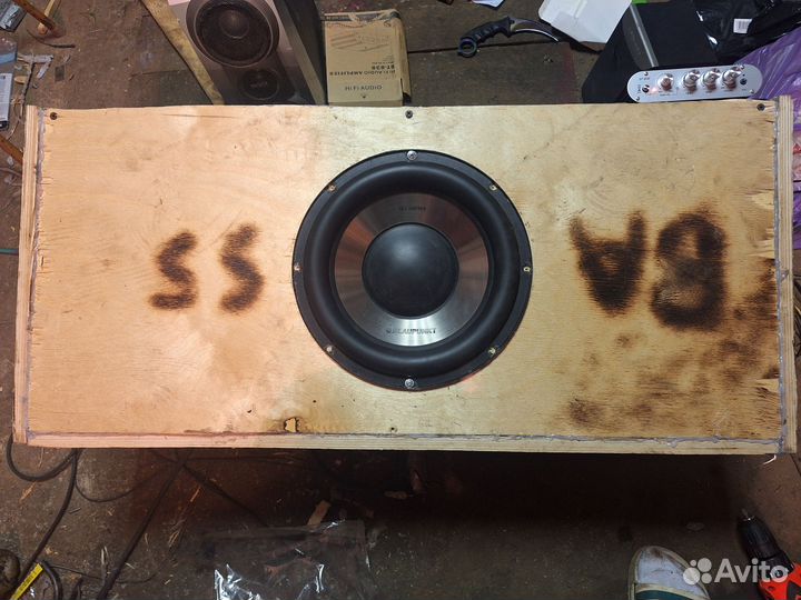 Сабвуфер 10 дюймов с усилителем