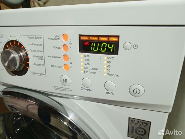 LG Direct Drive 6 кг Как новая Доставка Гарантия