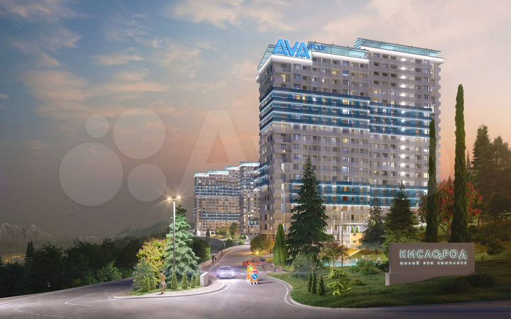 Квартира-студия, 23,2 м², 6/19 эт.