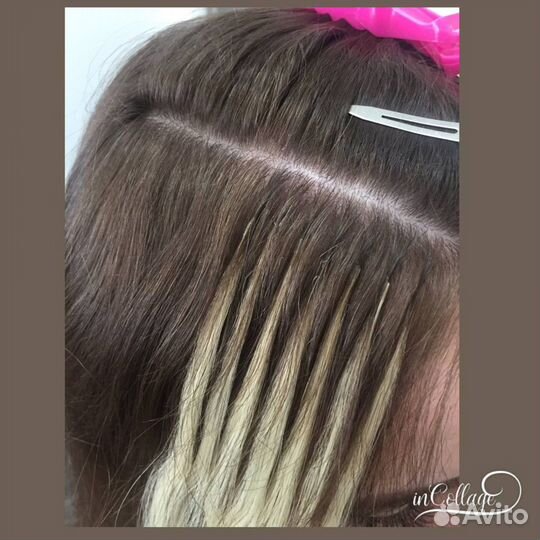 Микрокапсульное наращивание волос