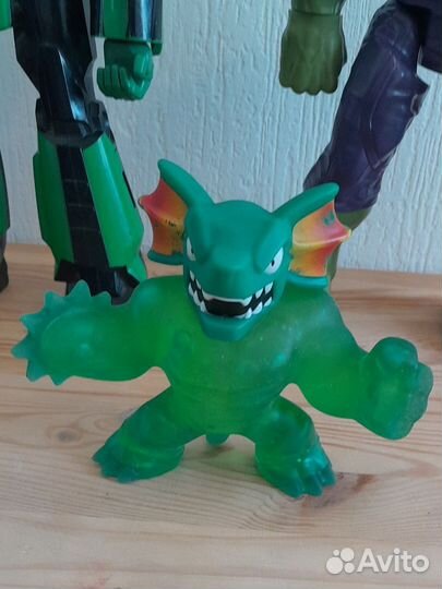 Игрушки Hasbro 2 шт халк трансформер+гуджитсу