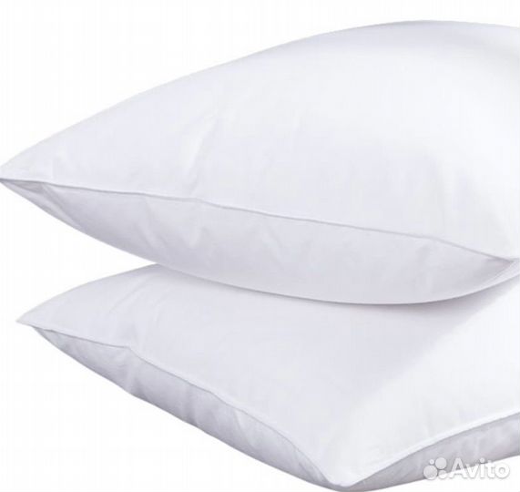 Новые подушки пух перо. Размер: 70*70 см