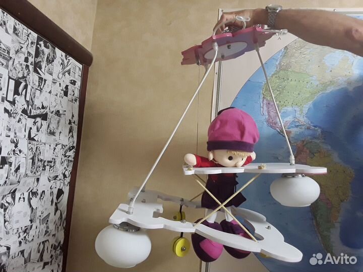 Люстра в детскую комнату