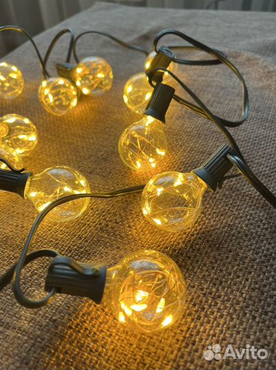 Гирлянда Ретро-лампочки улица