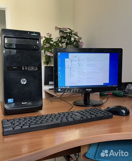 Компьютер HP pro i3 8GB