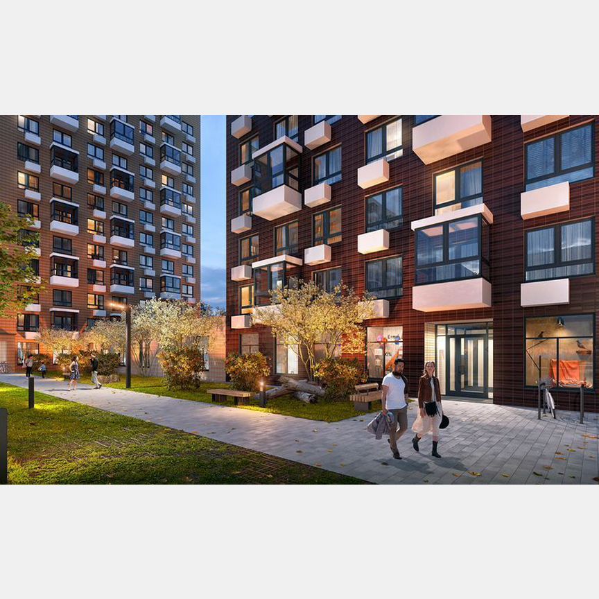 2-к. квартира, 46,2 м², 4/12 эт.