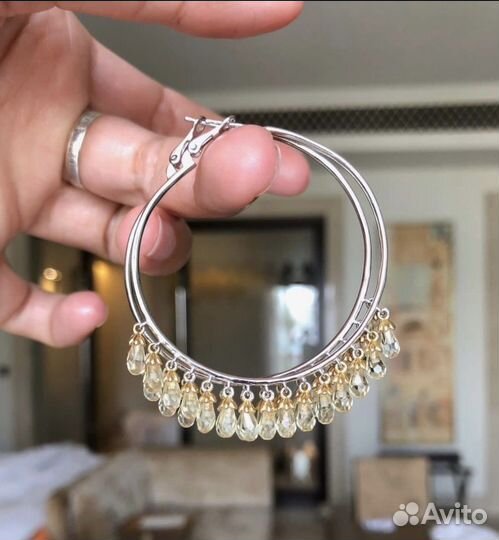 Серебряные серьги Perreshop