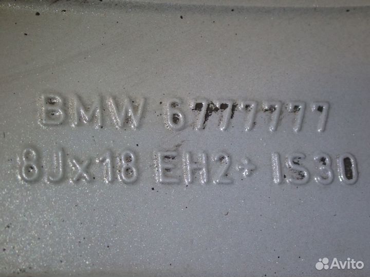 Один оригинальный диск R18 BMW 7 250 style сварка