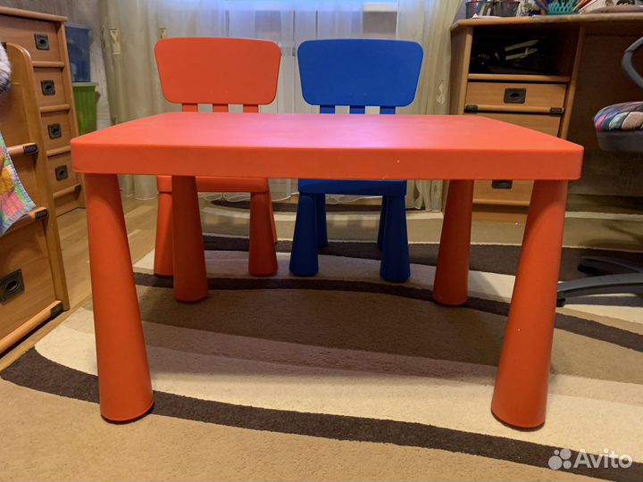 Стол, стулья, табуретки детские IKEA