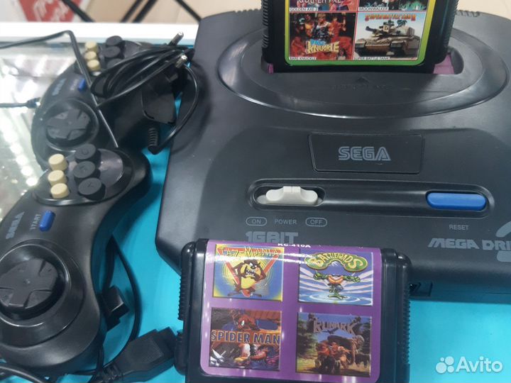 Игровая приставка sega mega drive 2
