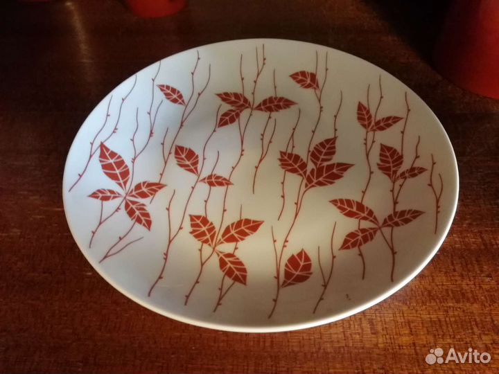 Сервиз чайный Пурпурный Lichte Лихте гдр 1970