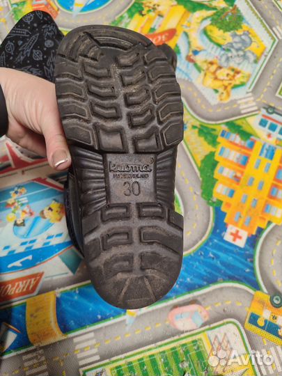 Сапоги зимние детские kuoma 30