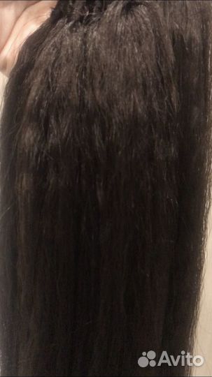 Канекалон, хвост на резинке. Премиум