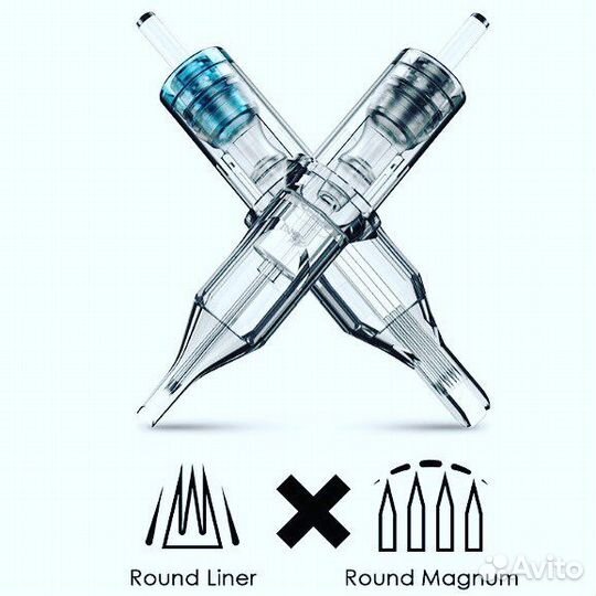 Тату картриджи womhole пачка 20шт RL RM