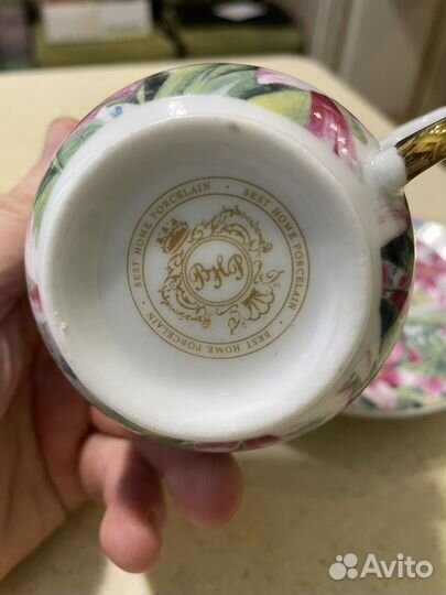 Чашка с блюдцем