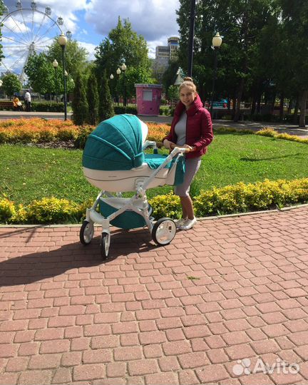 Коляска riko bruno luxe 2 в 1