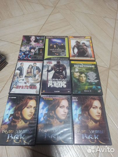 Фильмы на dvd, Цена за все