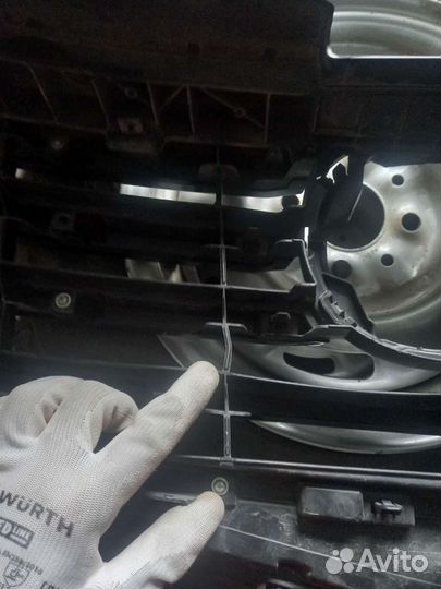 Решетка передняя Мазда сх5 рестайл 2015-2017г