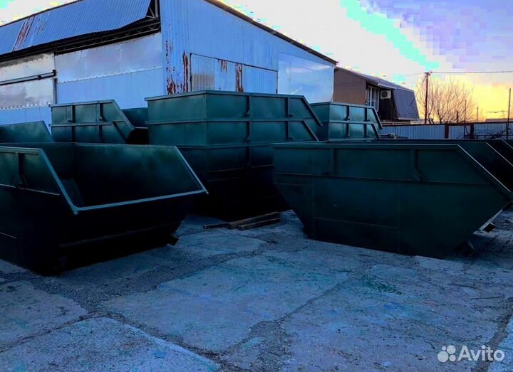 Бункер для мусора, контейнер 8 м3. Арт 24127