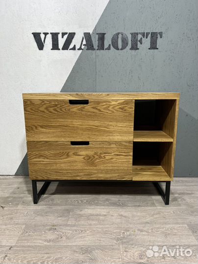 Тумба под раковину в ванну лофт