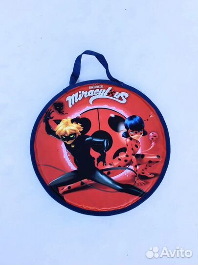 Ледянка детская мягкая с ручкой Леди Баг