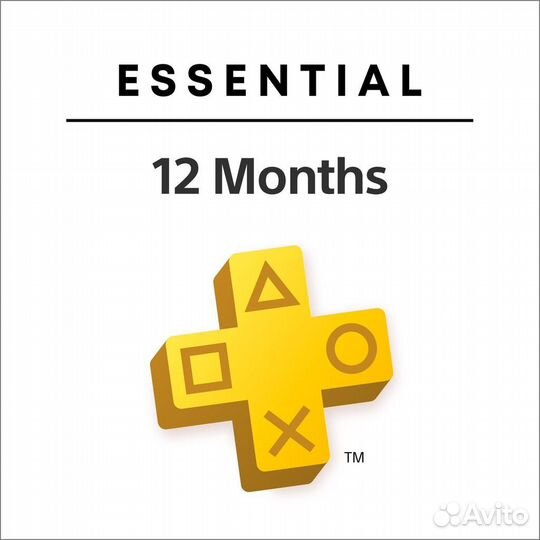 Подписка PS plus Essential Turkey