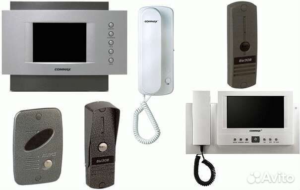 Установка и обслуживание домофонов, видеодомофонов