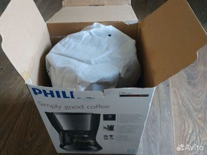 Кофеварка капельная новая