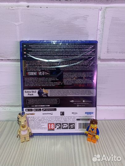 Resident Evil 4 remake Gold edition PS5 новый диск