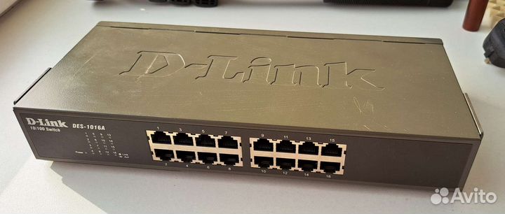 Коммутатор D-Link DES 1016A