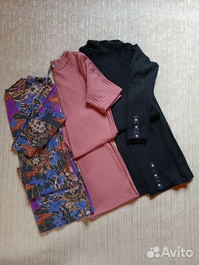 Платья 46 трикотажные