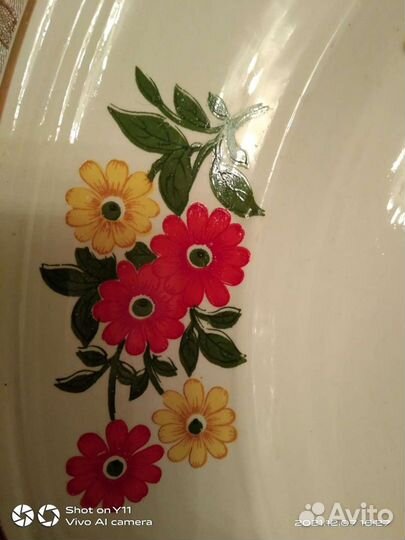 4 больших блюда/подноса 35 см