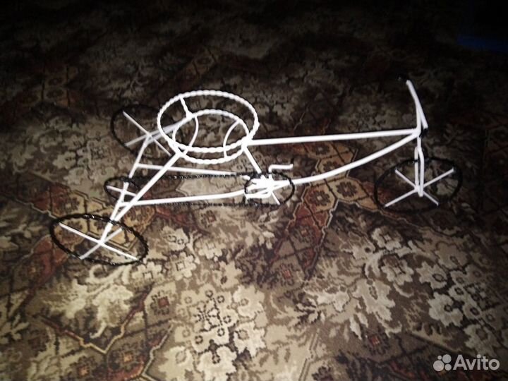 Подставка для цветов велосипед