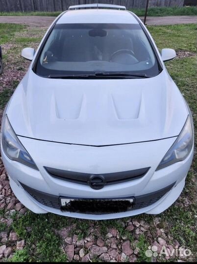 Тюнинг капот на Опель Астра GTC/OPC J