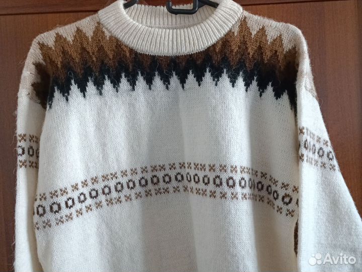 Свитер мужской альпака новый 48р