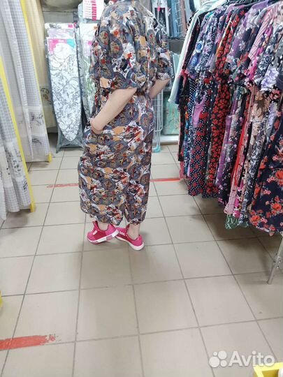 Комбинезон, ткань-штапель х/б в отличном состоянии