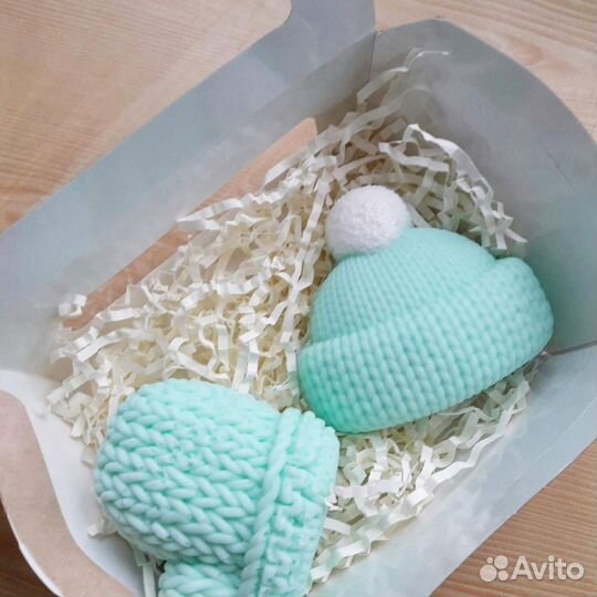 Форма для мыла, гипса, свечей варежка