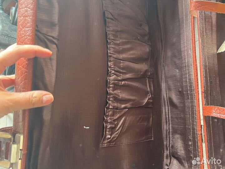 Кожаный чемодан СССР