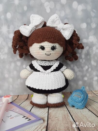 Кукла Школьница (ручная работа)