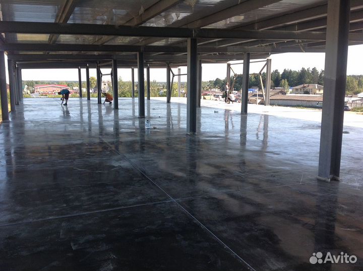 Бетонные полы для склада